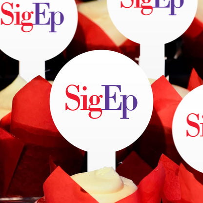 Sigma Phi Epsilon Cupcake Toppers