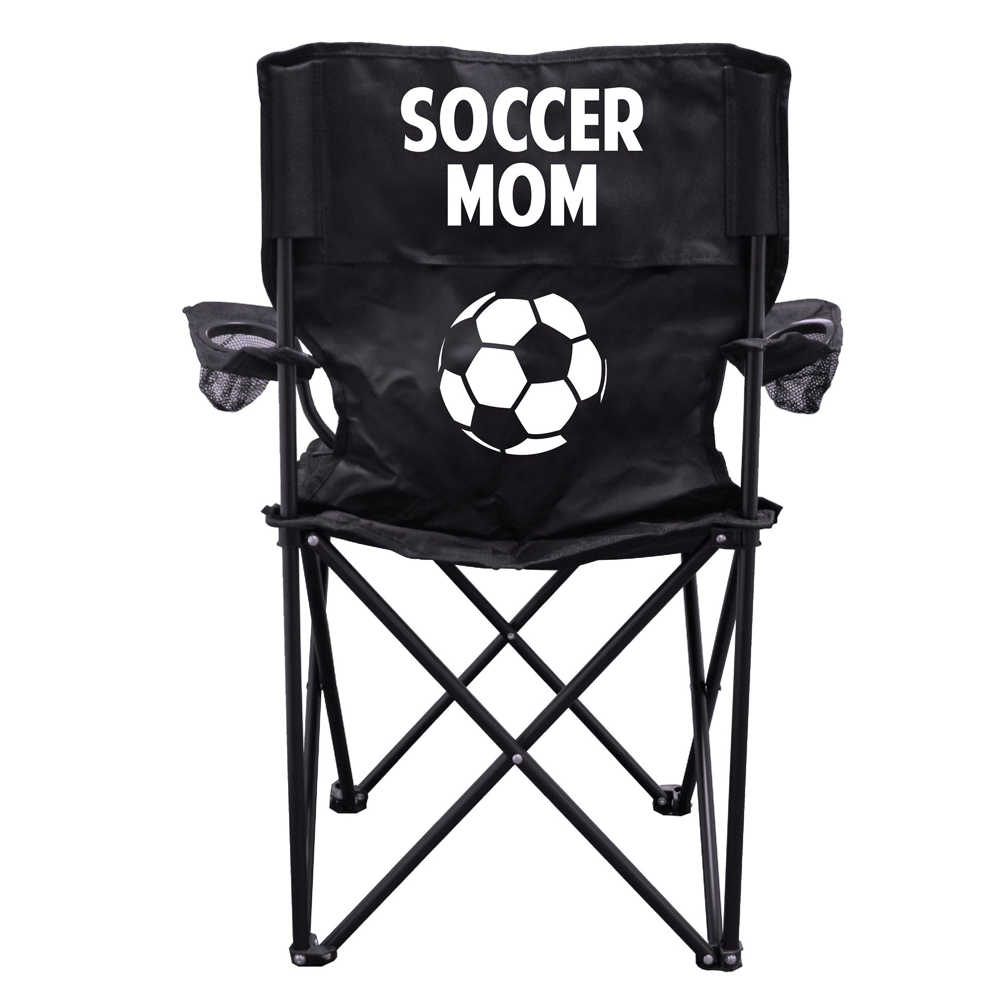 Number 1 Mom - #1 Mom Black Folding Camping Chair, Mother's Day Outdoor Chair With Carrying Bag good