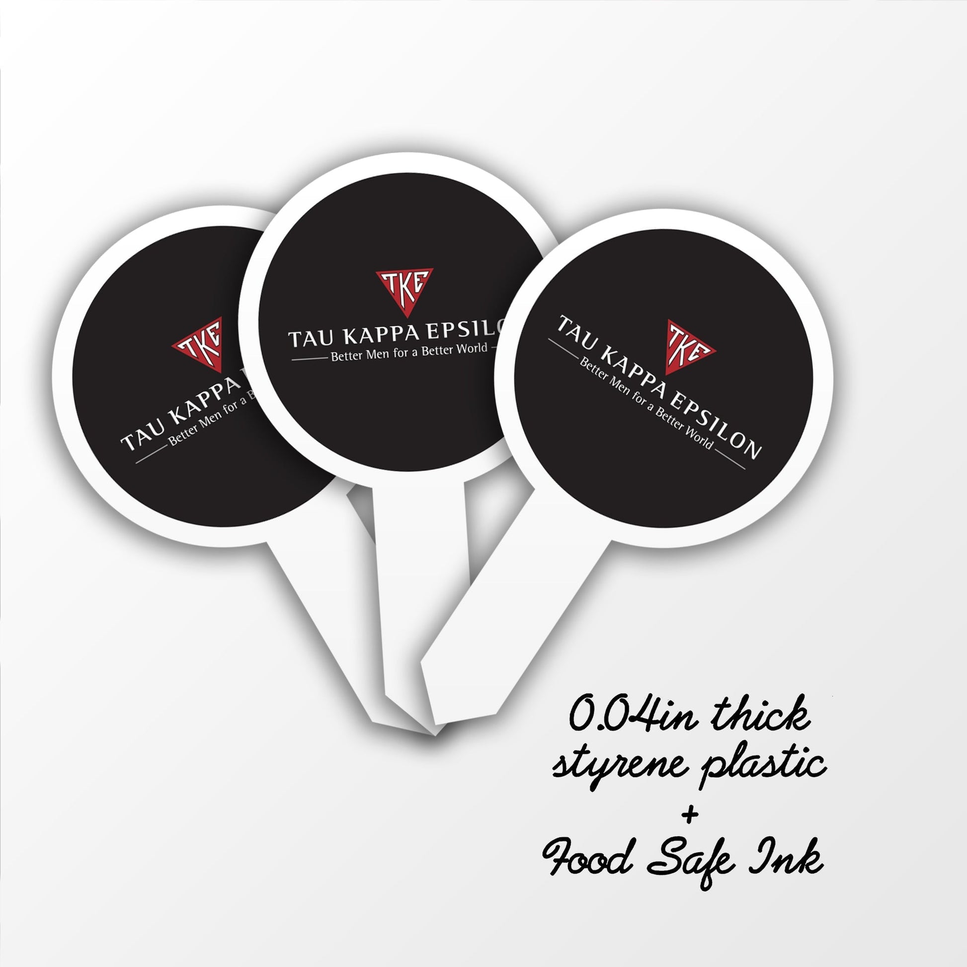 Tau Kappa Epsilon Cupcake Toppers