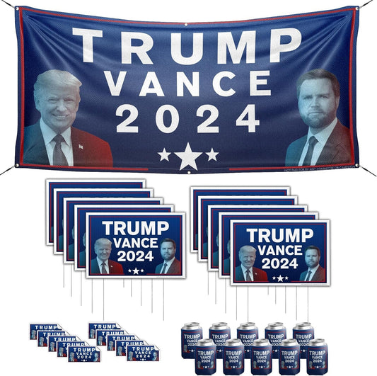 Trump Vance 2024 Yard Sign Bundle