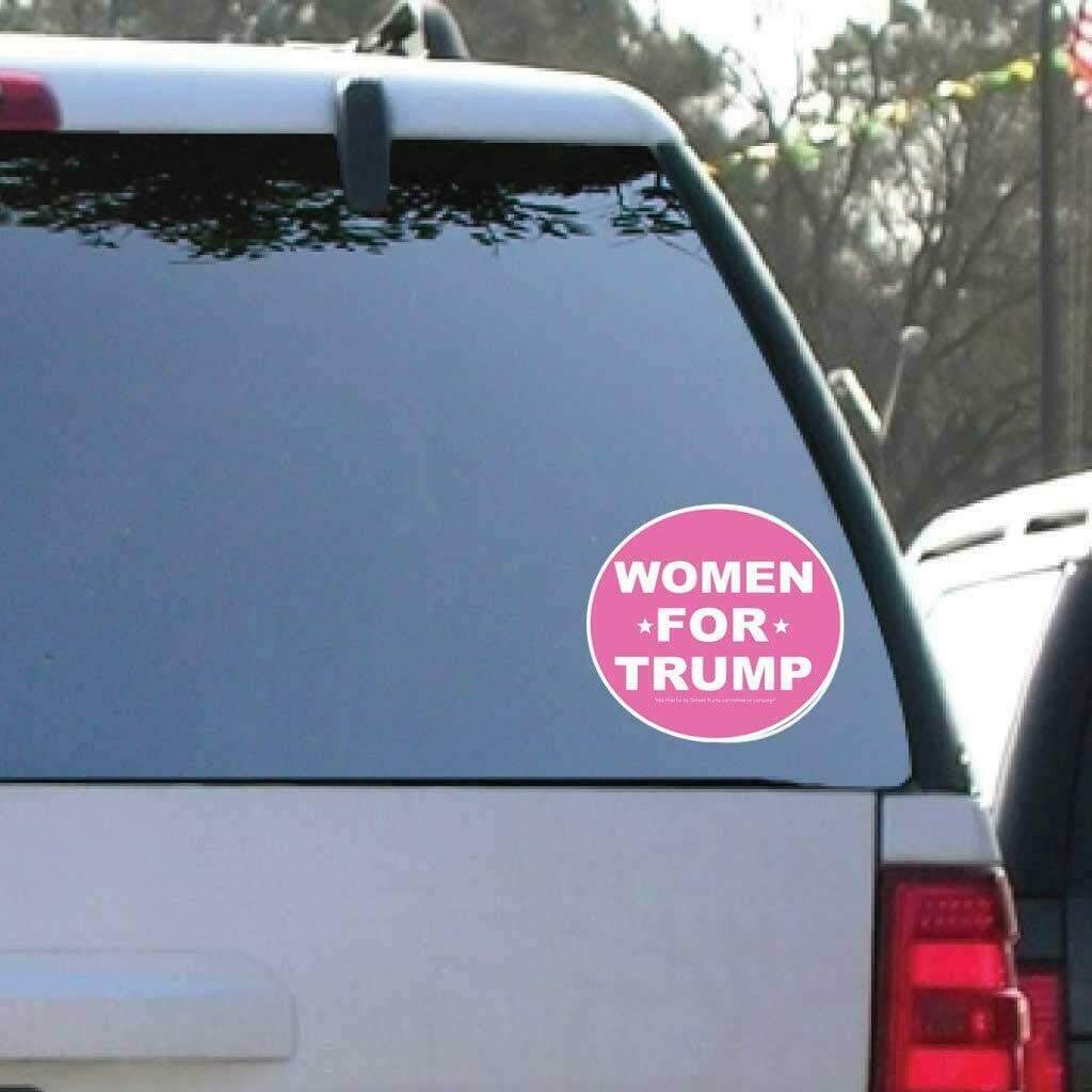 Women for Trump 2020 Gift Pack - Yard Sign, Decal & Can Cooler