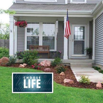 Choose Life - Languages - ProLife 2-Pack 12"x24" Yard Signs - FREE SHIPPING