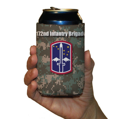 Military 172nd Infantry Brigade Can Cooler Set of 6 - 6 Designs - FREE SHIPPING