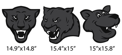 panther mascot accessory set