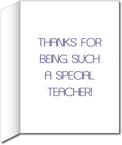 2'x 3' Giant Teacher Thank You Card