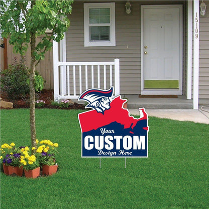 2'x2' Custom State Shaped Yard Signs