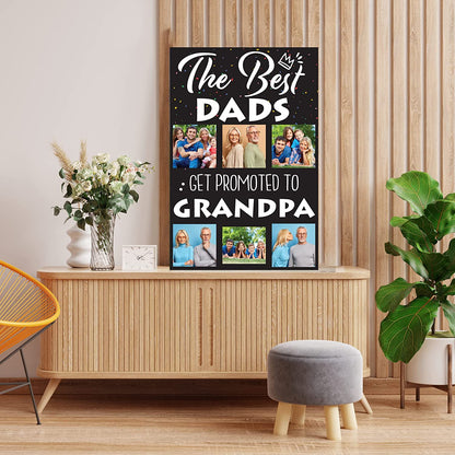 3' The Best Dads Get Promoted To Grandpa Father's Day Card