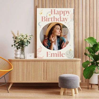 36" Jumbo Custom BOHO Birthday Card