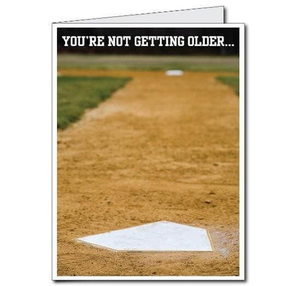 3' Stock Design Giant Birthday Card with Envelope - Baseball Extra Innings