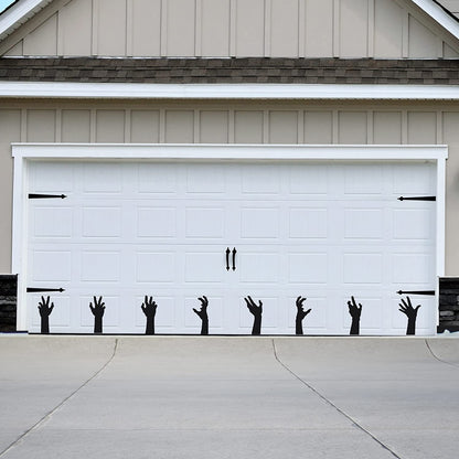 8 Piece Halloween Zombie Garage Door Magnets, Halloween Magnets