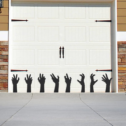 8 Piece Halloween Zombie Garage Door Magnets, Halloween Magnets