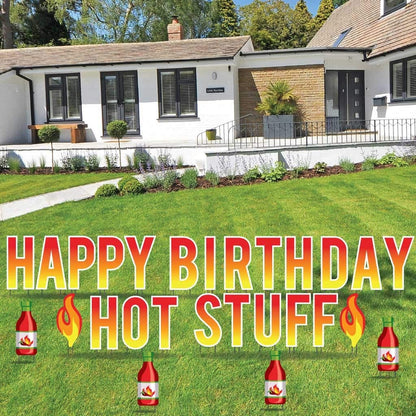 birthday yard sign