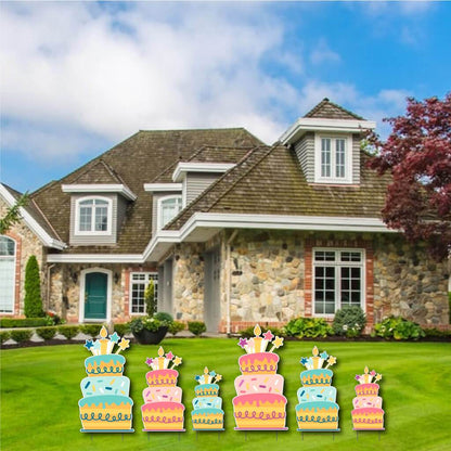 Birthday Themed Yard Greeting Accessories - FREE SHIPPING