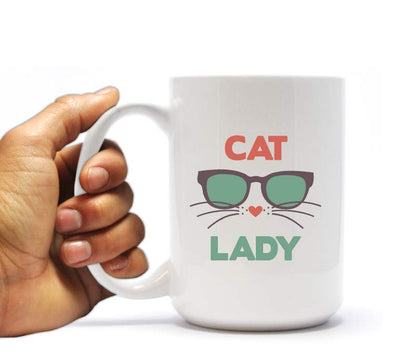 Cat Lady coffee mug Christmas or Birthday gift for women