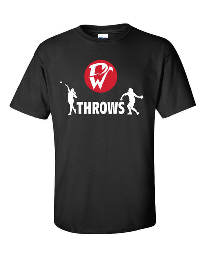 Davenport West Track & Field - Throws - Black T-Shirt