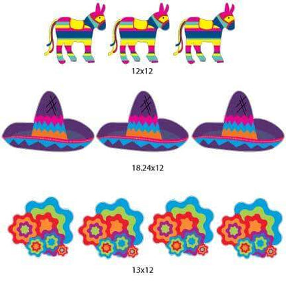 Fiesta Cinco de Mayo Yard Decorations - Pathway Markers - FREE SHIPPING