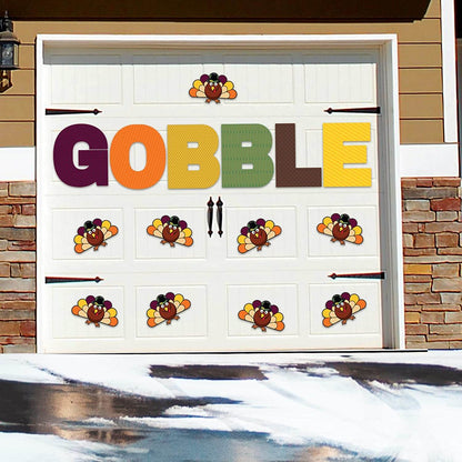 thanksgiving garage decorations