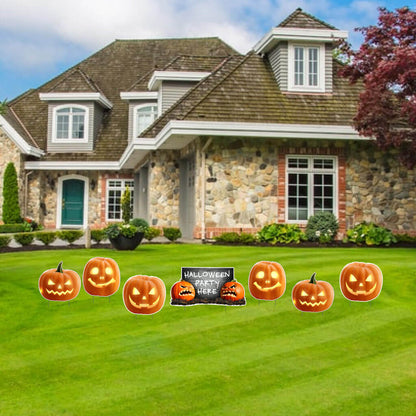 Scary Halloween Pumpkin Halloween Party Decor