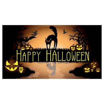 Happy Halloween Waterproof Vinyl Banner