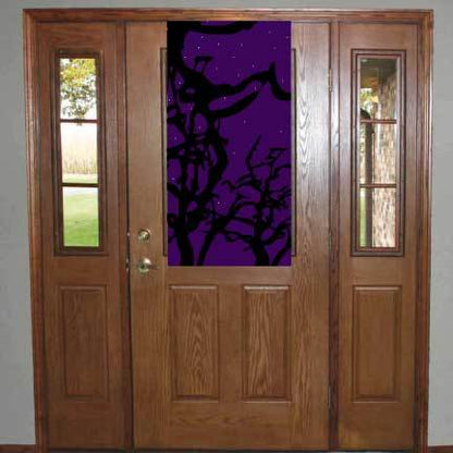 Happy Halloween Door Banner- Zombie Waterproof Vinyl Door Banner