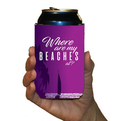 custom bacheloretty party can coolers for beach theme parties