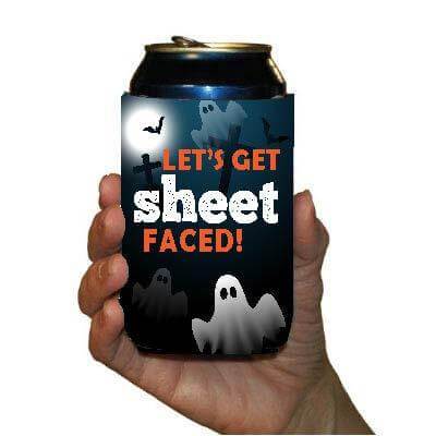 lets get sheet faced koozies