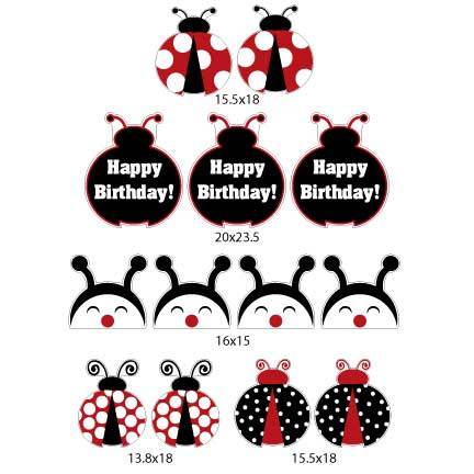 Ladybug Birthday Yard Decorations | VictoryStore – VictoryStore.com