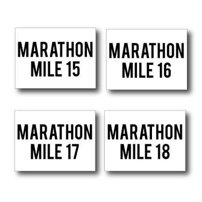 Marathon Race Yard Sign Package