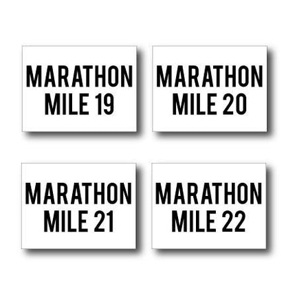 Marathon Race Yard Sign Package