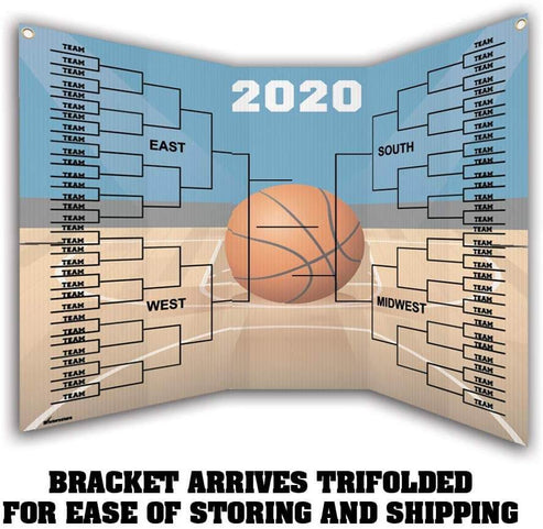 2024 NCAA Men's National Basketball Tournament 64-Team Bracket ...