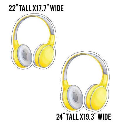 Teen & Technology Yard Signs Bundle Headphones