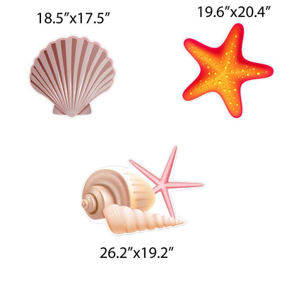 Sea Shells Yard Card Flair