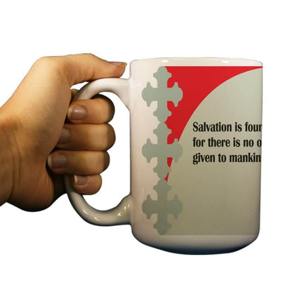 Acts 4:12 Religious 15oz Coffee Mug