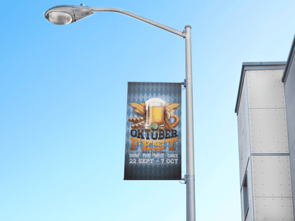 oktoberfest pole banner