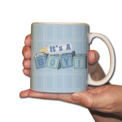 It's a Boy Baby Blocks - Coffee Mug