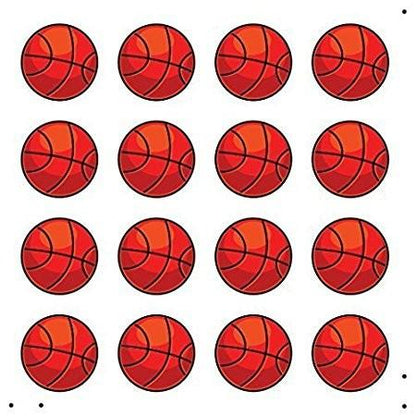 Basketball Party Decorations (indoor/outdoor) - 2 Sided Basketballs - FREE SHIPPING