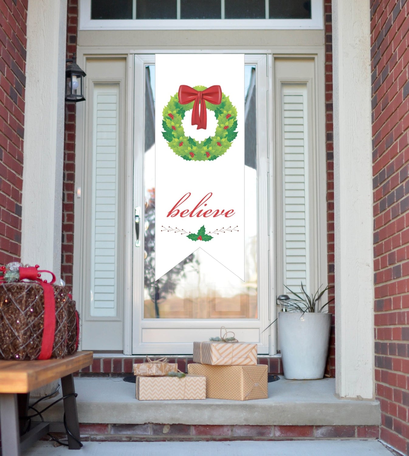 Believe Holiday Door Banner | VictoryStore – VictoryStore.com