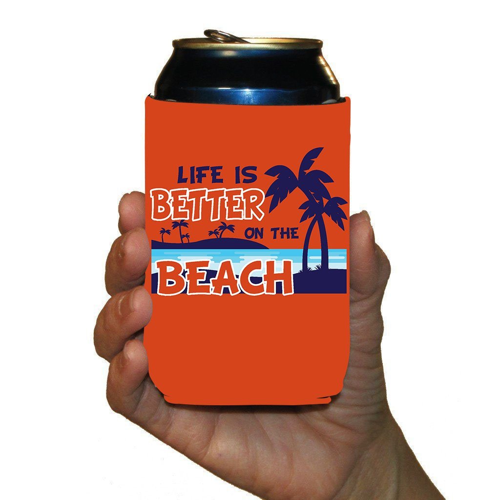 Life Is Better At The Beach 4 in 1 Can Koozie