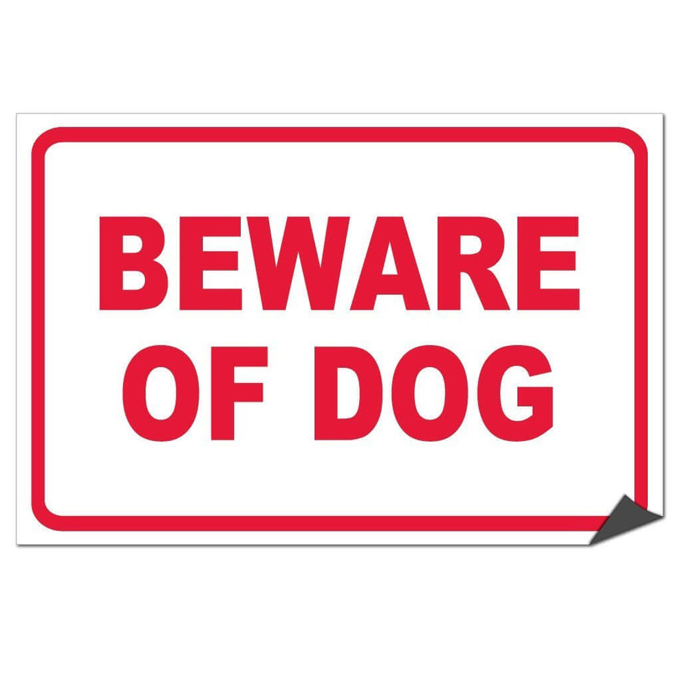 Beware of Dog Sign or Sticker | VictoryStore – VictoryStore.com