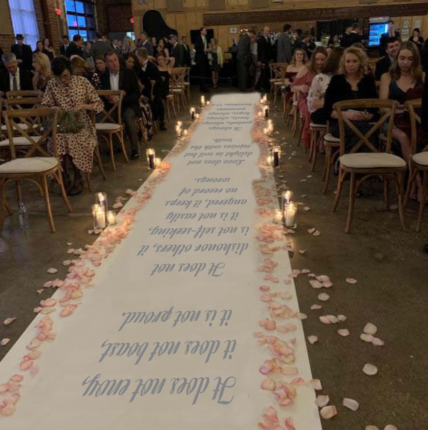 wedding aisle runner