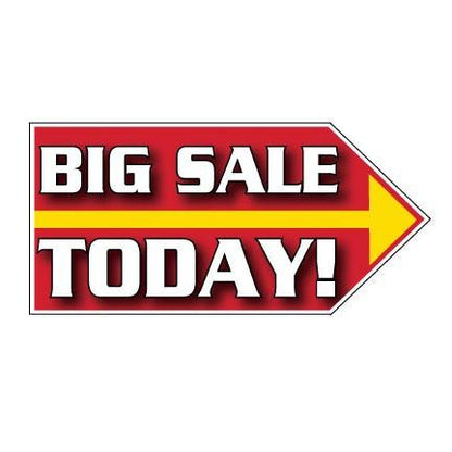 Big Sale Today Spinner Signs