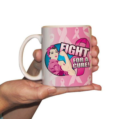 Fight for a Cure Breast Cancer - Coffee Mug