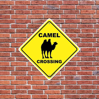 Camel Crossing Sign or Sticker