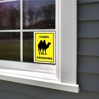 Camel Crossing Sign or Sticker