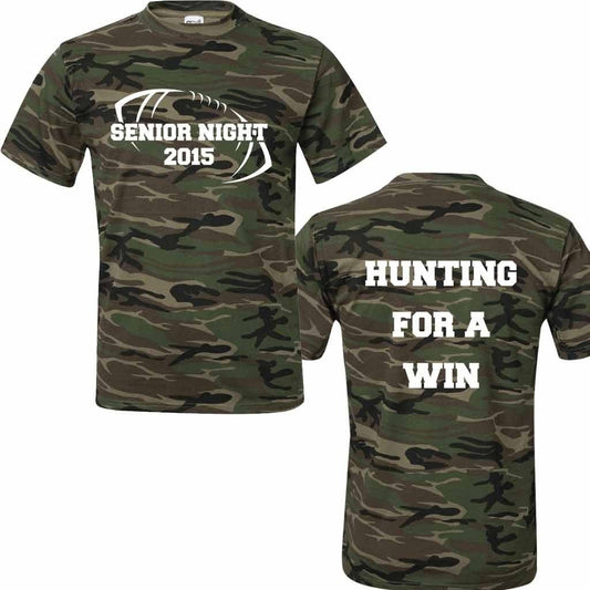 Riverdale Rams Senior Night Camo Shirt Hunting For A Win