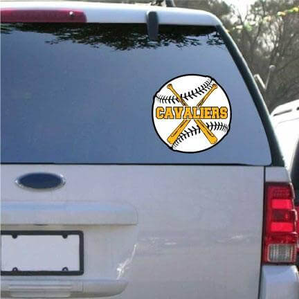 Team Car Window Decals