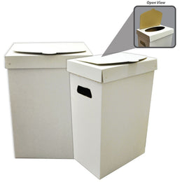 Medium Disposable Cardboard Trash Cans | VictoryStore – VictoryStore.com