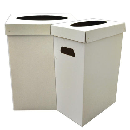 Disposable Recyclable Cardboard Trash Cans