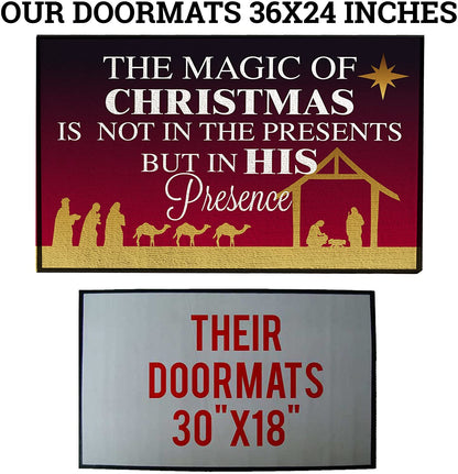 Christian Christmas Doormat (19664)