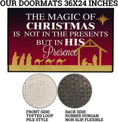 Christian Christmas Doormat (19664)